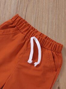 Toddler Boys Tropical Print Tee & Shorts - Multicolor - View 6