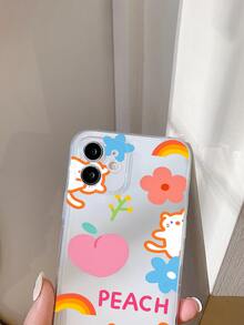 Hộp đựng điện thoại di động mô hình mèo hoạt hình - Nhiều màu - Xem 3