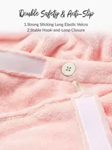 SHEIN Basic living Exclusiva envoltura de microfibra de secado rápido ajustable para baño y Body - Regalo navideño de lavanda fresca para dar como regalo en vacaciones, bodas de verano, decoración del hogar y el baño