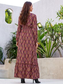 Đầm Viên lá sen Paisley Boho - Nhiều màu - Xem 2