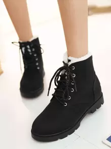 Giày đi Tuyết Nữ - màu đen - Xem 1