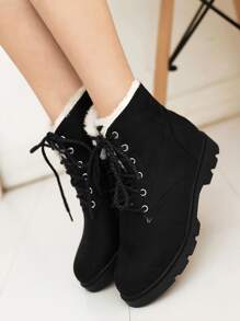 Giày đi Tuyết Nữ - màu đen - Xem 4