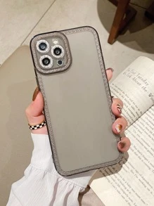 Clear Phone Case - Grey - View 2