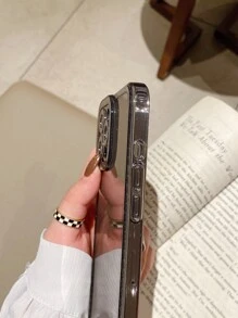 Clear Phone Case - Grey - View 4
