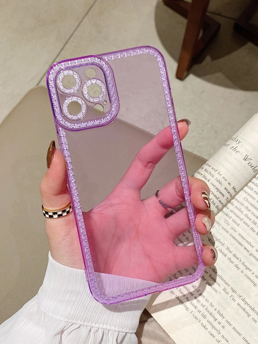 Làm sạch ốp điện thoại Tương thích với iPhone 11 , iPhone 13 , iPhone 14 - Màu tím - Xem 1