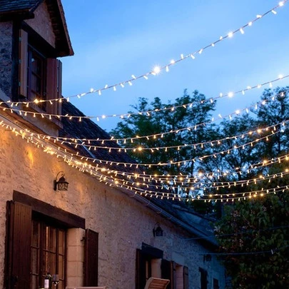 1入組80顆led 10m冰條設計迷你串燈,適用於房間裝飾、臥室、生日、婚禮、派對、禮品