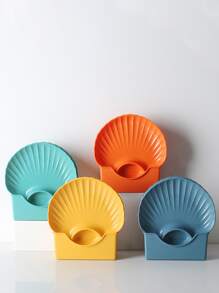 2pcs Shell Design Random Color Plate - Multicolor - View 5