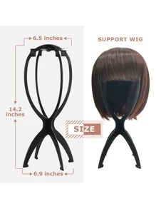 1pc Wig Stand Holder - Black - View 5