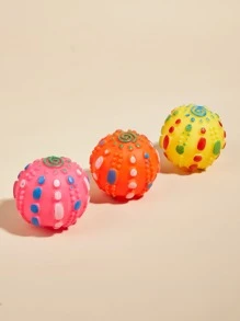 Đồ chơi âm thanh thú cưng màu sắc ngẫu nhiên 1pc - Nhiều màu - Xem 3