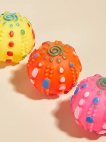 Đồ chơi âm thanh thú cưng màu sắc ngẫu nhiên 1pc - Nhiều màu - Xem 4