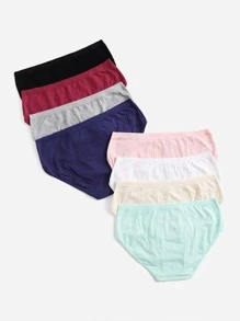 8pack Plus Cartoon Graphic Panty - Multicolor - View 2