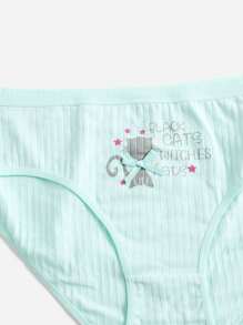 8pack Plus Cartoon Graphic Panty - Multicolor - View 4