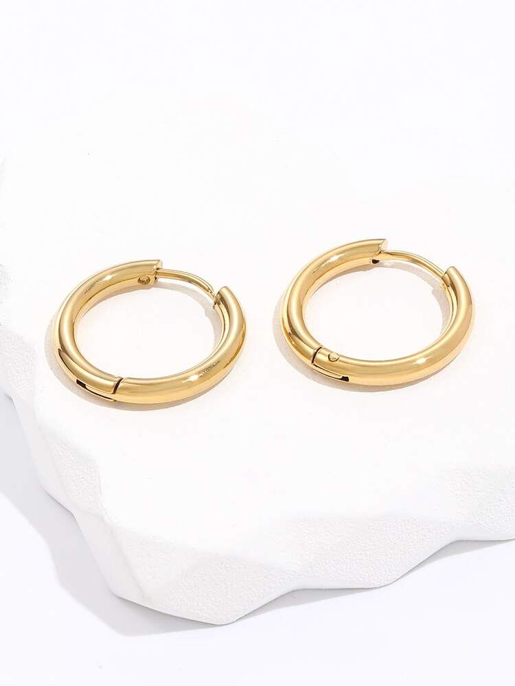 1 Bộ trang sức cô dâu bằng đồng mạ vàng, quà tặng cưới cho phụ nữ - Vàng - Xem 2