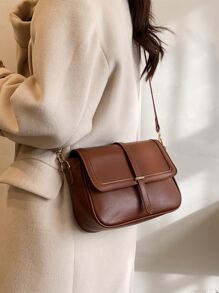 Lightweight, Business Casual Vintage Design Flap Square Bag For Teen Girls Women College Students, Rookies & White-Collar Workers Perfect For Office, College, Work, Business, Commute, Outdoors, Travel, Outings, Retro Inspired Bag, Retro Inspired Vintage Bag For Women