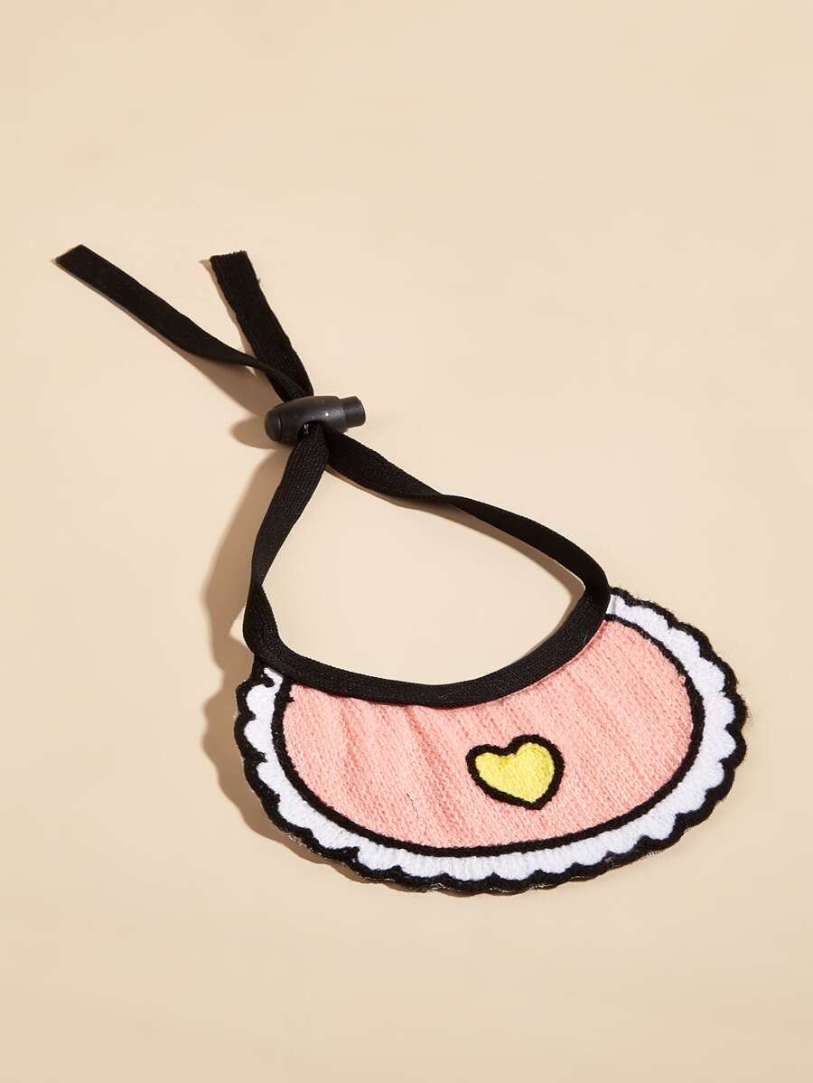 Yếm thú cưng mô hình trái tim - Nhiều màu - Xem 1