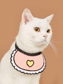 Yếm thú cưng mô hình trái tim - Nhiều màu - Xem 2