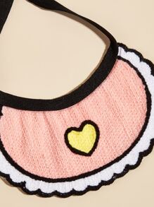 Yếm thú cưng mô hình trái tim - Nhiều màu - Xem 6
