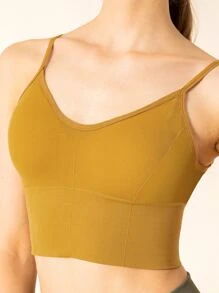 輕度支撐無縫柔軟運動型胸罩