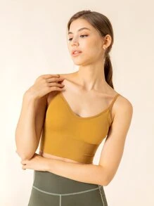 輕度支撐無縫柔軟運動型胸罩