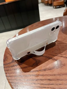 Clear Phone Case With Wristband Holder - Clear - View 7