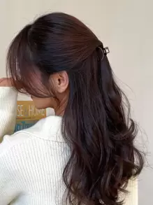 DAZY 大号发爪 休闲爪夹 发夹 发颚夹 发夹 发夹 接发夹 - 黑色 - 查看 4