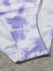 Bộ bikini quấn dây buộc Tween Girl đi biển mùa hè - Nhiều màu - Xem 3