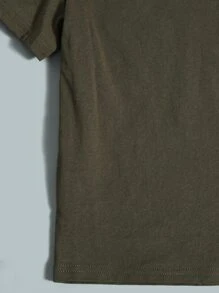SHEIN Young Boy Simple, Fashionable, Comfortable And Classic Solid Color T-Shirt