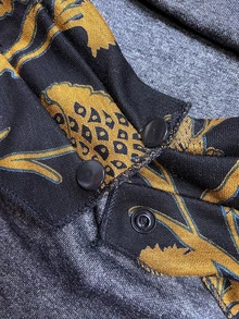 多用途花卉圖案圍巾 - 彩色 - 查看 5