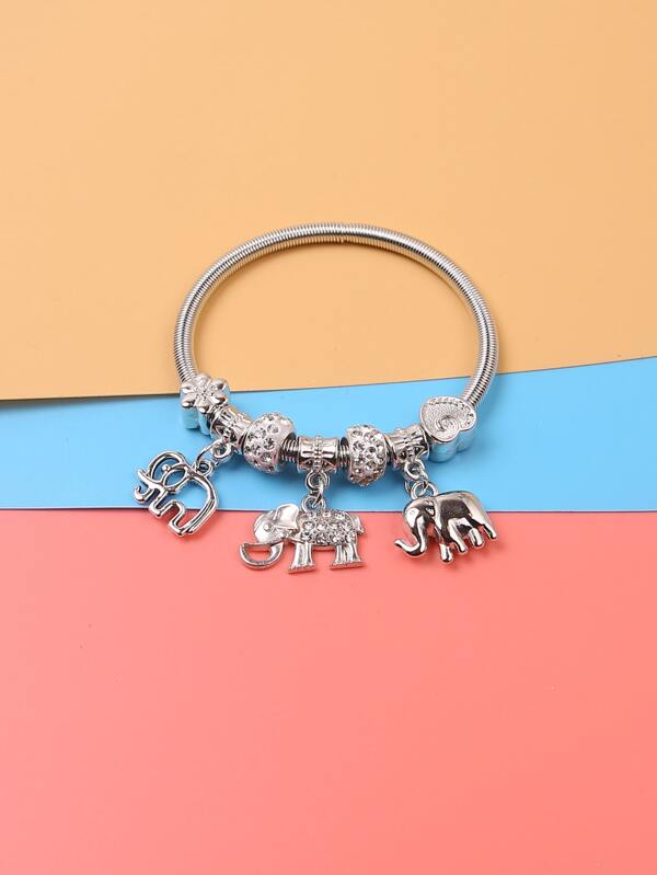 Girls Animal Charm Bracelet