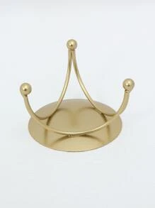 Giá đỡ nến bằng sắt - Vàng - Xem 2