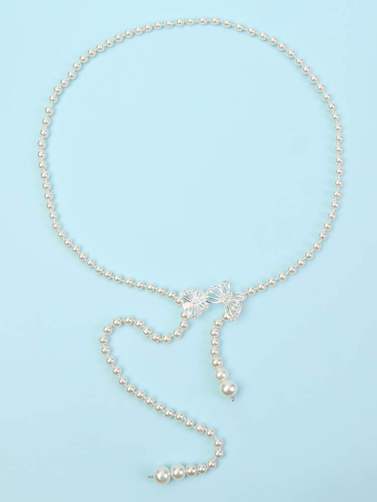 Faux Pearl Belt Elegant Summer, School Fall, Autumn, Halloween