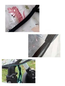 Baby Stroller Waterproof Shield - Clear - View 3