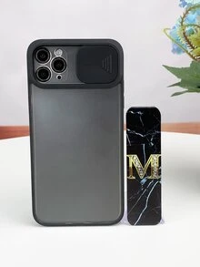 Slide Camera Cover Phone Case With Marble Wristband Holder - Multicolor - View 7