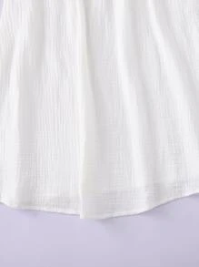 Soleia Tied Shoulder Cami Dress,Summer Dresses For Women - White - View 3