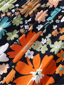 SHEIN Quần con gái Hoa Boho - Nhiều màu - Xem 4