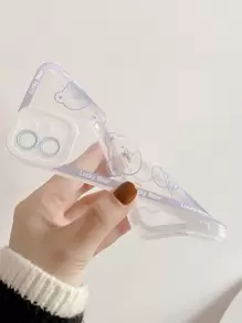 卡通小熊手機外殼 - 彩色 - 查看 3