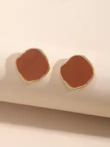 Hoa tai đinh tán hình học - Nhiều màu - Xem 3