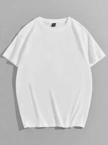 Manfinity VCAY Loose Fit Men's Letter & Butterfly Graphic Tee - White - View 2