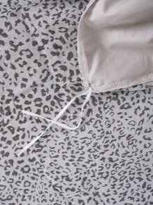 Bộ vỏ chăn Duvet Báo - Xám - Xem 5