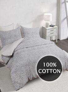 Bộ vỏ chăn Duvet Báo - Xám - Xem 7