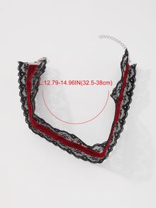 Ren Trim Choker - màu đen - Xem 3