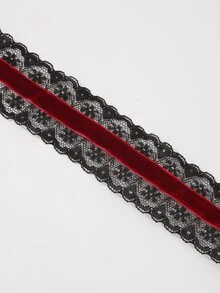 Ren Trim Choker - màu đen - Xem 5