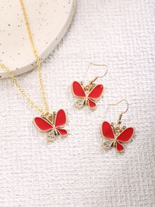 3 cái Bướm Trang Trí Trang Sức Bộ - Nhiều màu - Xem 1