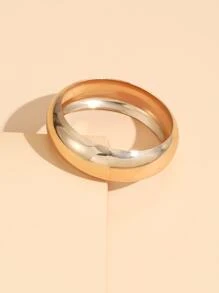 Vòng tay rắn đơn giản - Vàng - Xem 2