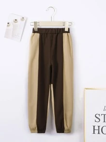 Toddler Girls Two Tone Joggers - Multicolor - View 2