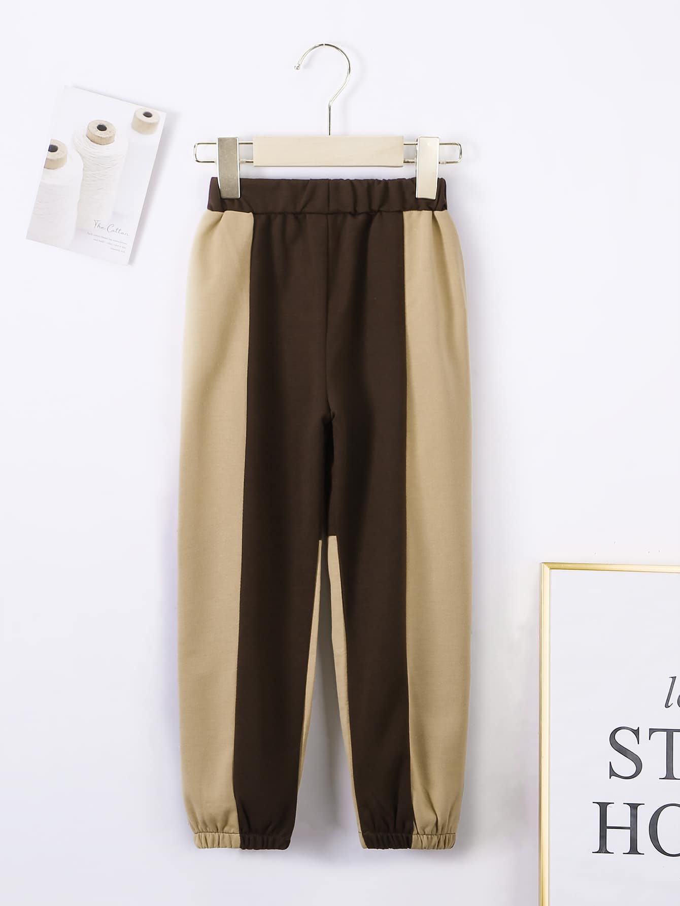 Niñas Pantalones deportivos de dos tonos - Multicolor - Añade 2