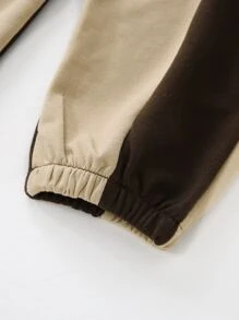 Toddler Girls Two Tone Joggers - Multicolor - View 4