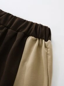 Toddler Girls Two Tone Joggers - Multicolor - View 7