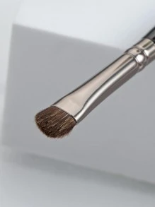 眼影刷，1 支木质简约便携式多功能化妆刷 适合初学者的化妆品化妆工具 - 黑色 - 查看 4