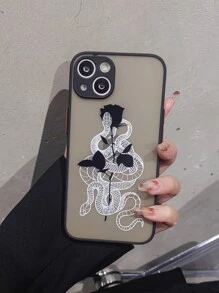 Vỏ điện thoại rắn và hoa hồng - Nhiều màu - Xem 1